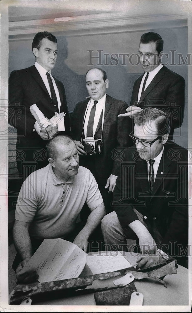 1968 Press Photo Businessmen Kothera, Fiorillo, Matonis, Gacek, and Geschke - Historic Images