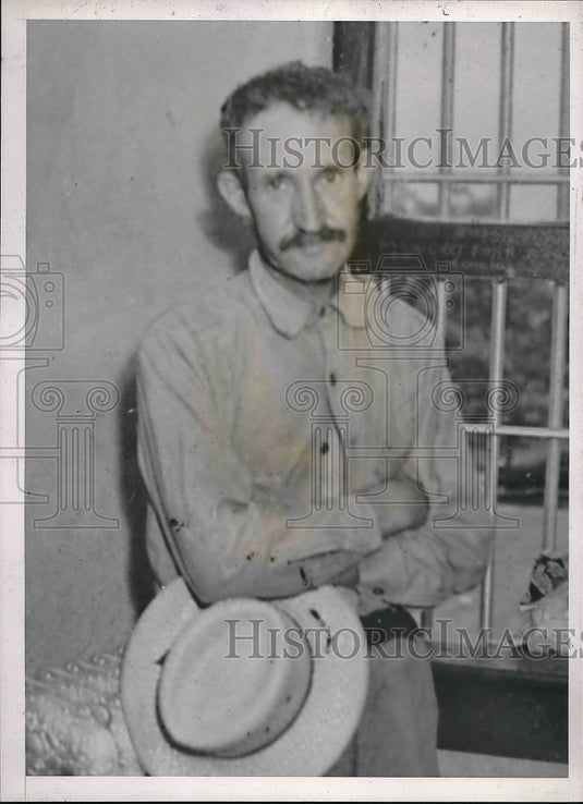 1939 John C. Storey of Durant Okla., fatally burned his wife. - Historic Images