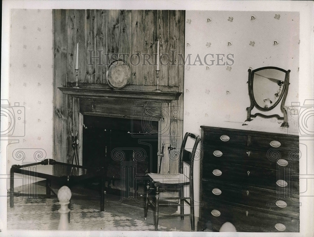 1937 Interior of Dearborn Inn in Michigan  - Historic Images