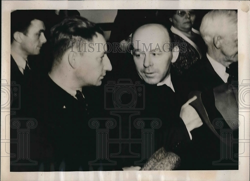 1939 Press Photo George Meyers, George Newmayer, Stanley B. Phillips, Crime Ring - Historic Images