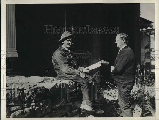1932 Leonard Nicholls & John Doran in Colorado  - Historic Images
