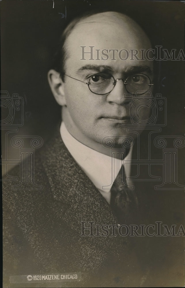 1920 Press Photo Businessman Stephen Day Portrait - nea97222 - Historic Images