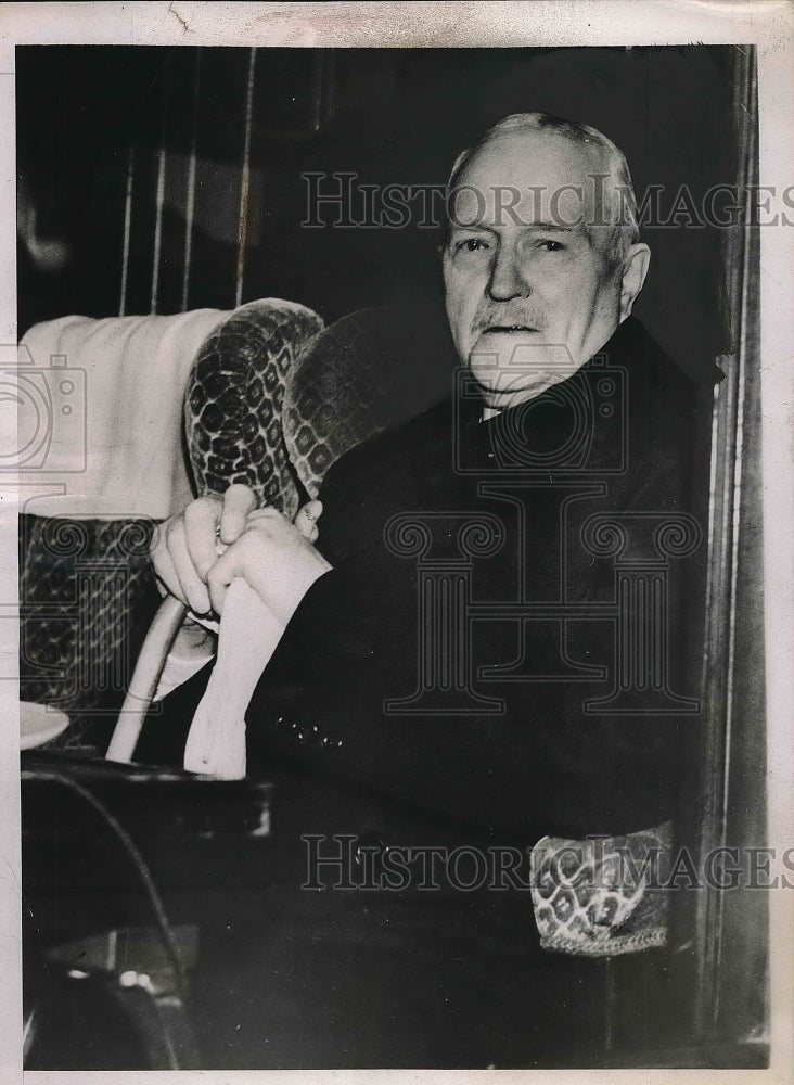 1937 Press Photo General John J. Pershing in Paris - Historic Images