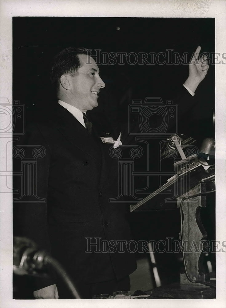 1937 James G Stahlman, pres of Amer. News Publishing Assn - Historic Images