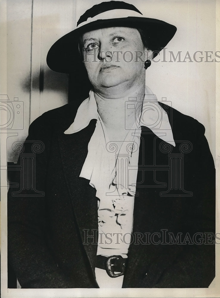 1934 Press Photo Helen Black, Okla school teacher - nea97262 - Historic Images