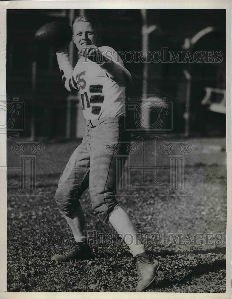 1937 Harold Roise, University of Idaho Football  - Historic Images