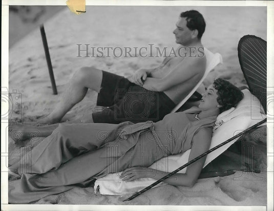 1934 Count & Countess Leopold Von Sternberg of Czech  - Historic Images