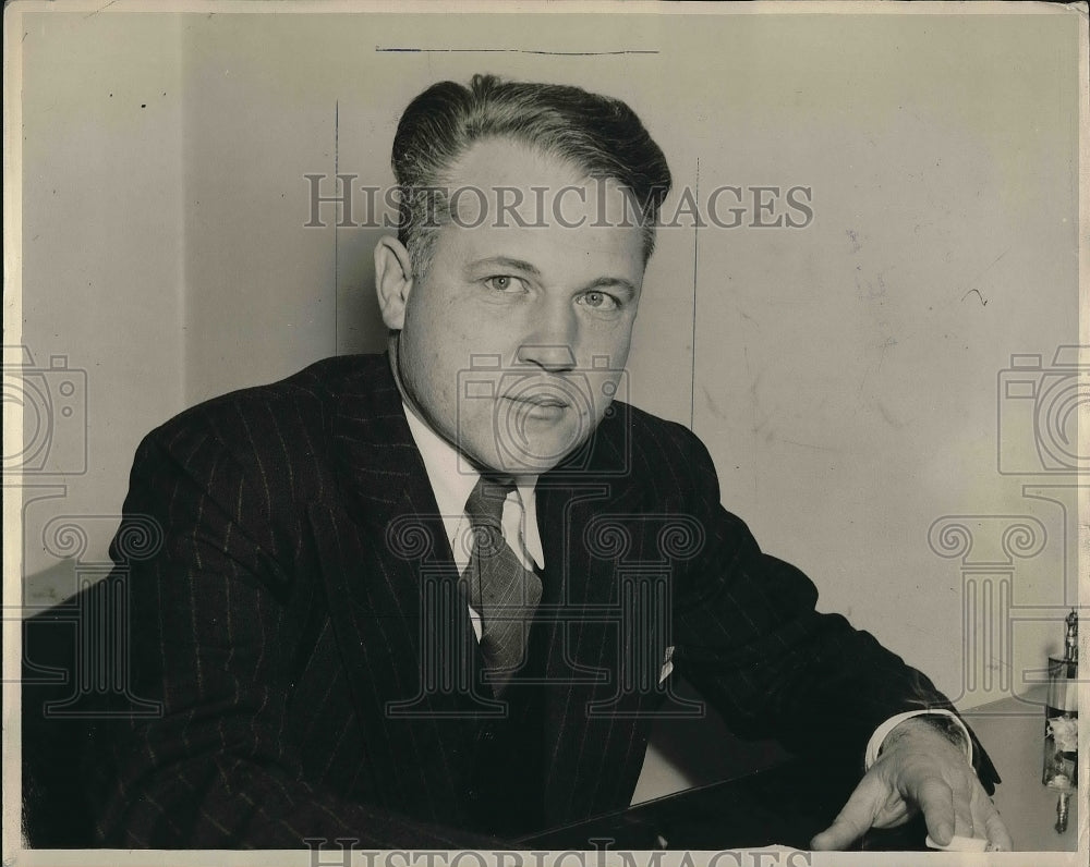 1939 John Glass Tyler Candid Portrait  - Historic Images