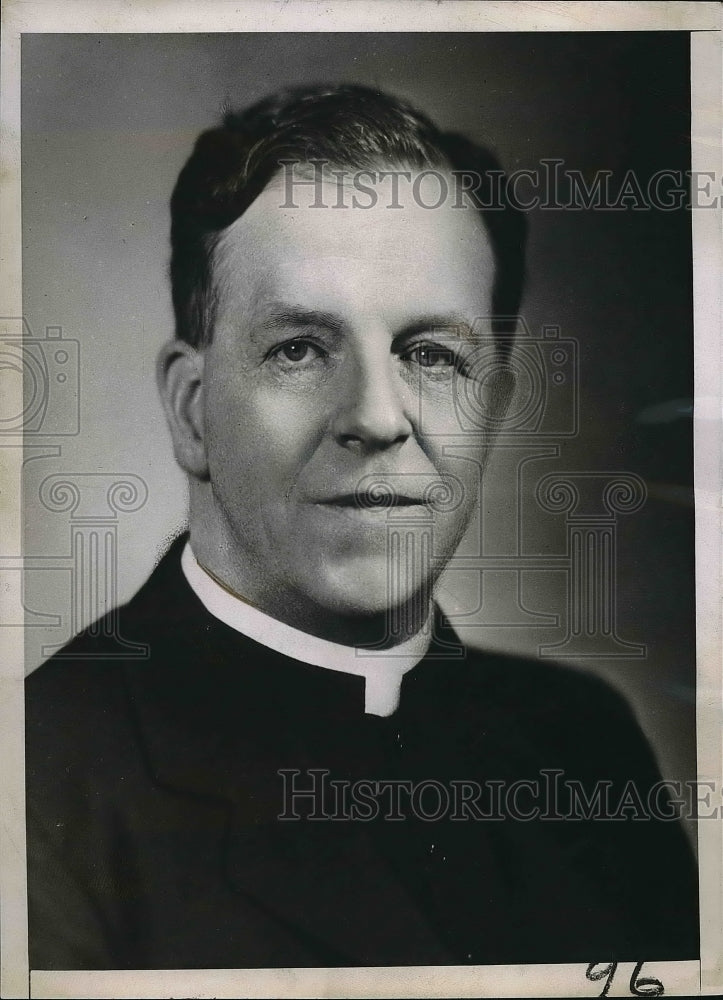 1939 Catholic University Professor Francis Haas in Washington DC - Historic Images