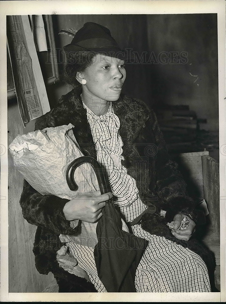 1939 Lethia Grimes, mom of boy Glois Grimes, fatal hit & run victim - Historic Images