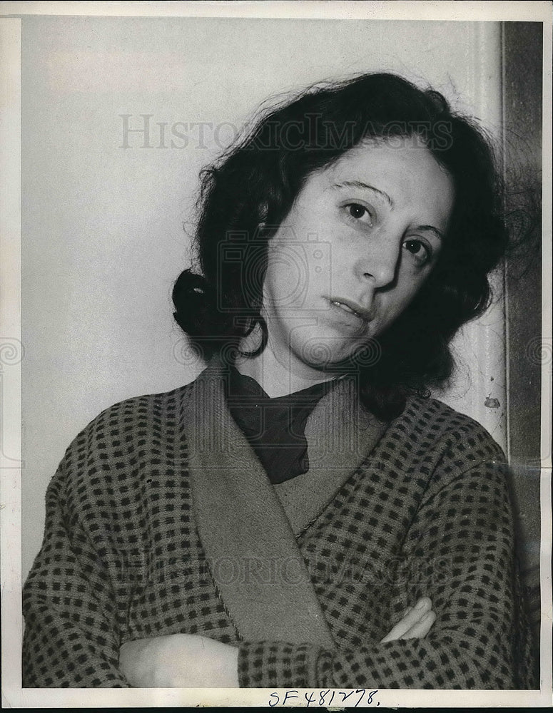 1938 Mrs. Emil Grieco, daughter of murdered Rose Spinelli in CA - Historic Images