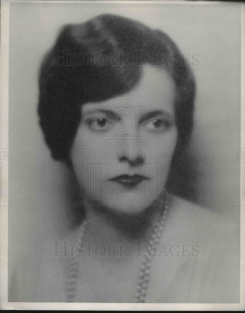 1933 Press Photo Newspaper Enterprise Association pattern artist Julia Boyd - Historic Images