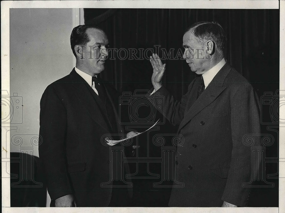 1931 Robert L. O&#39;Brien, U.S. Tariff Commission, Lawrence W. Moore - Historic Images