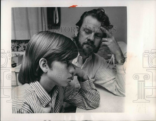 1967 Press Photo Carl Towner in Detention Home - nea98500 - Historic Images