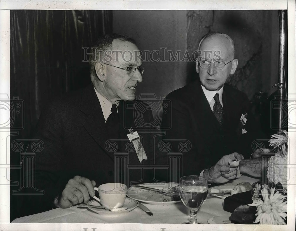 1941 Wm B Warner, pres of McCall Corp, Walter Fuller, Curtis Pub. - Historic Images