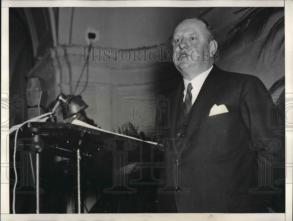 1934 Press Photo John G. Brown, Mont. Bankers Assn - nea99257 - Historic Images