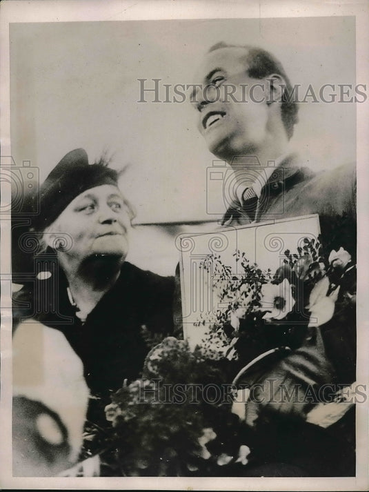 1936 Kurt Bjorkvall Swedish Pilot New York Ireland Plane Accident - Historic Images