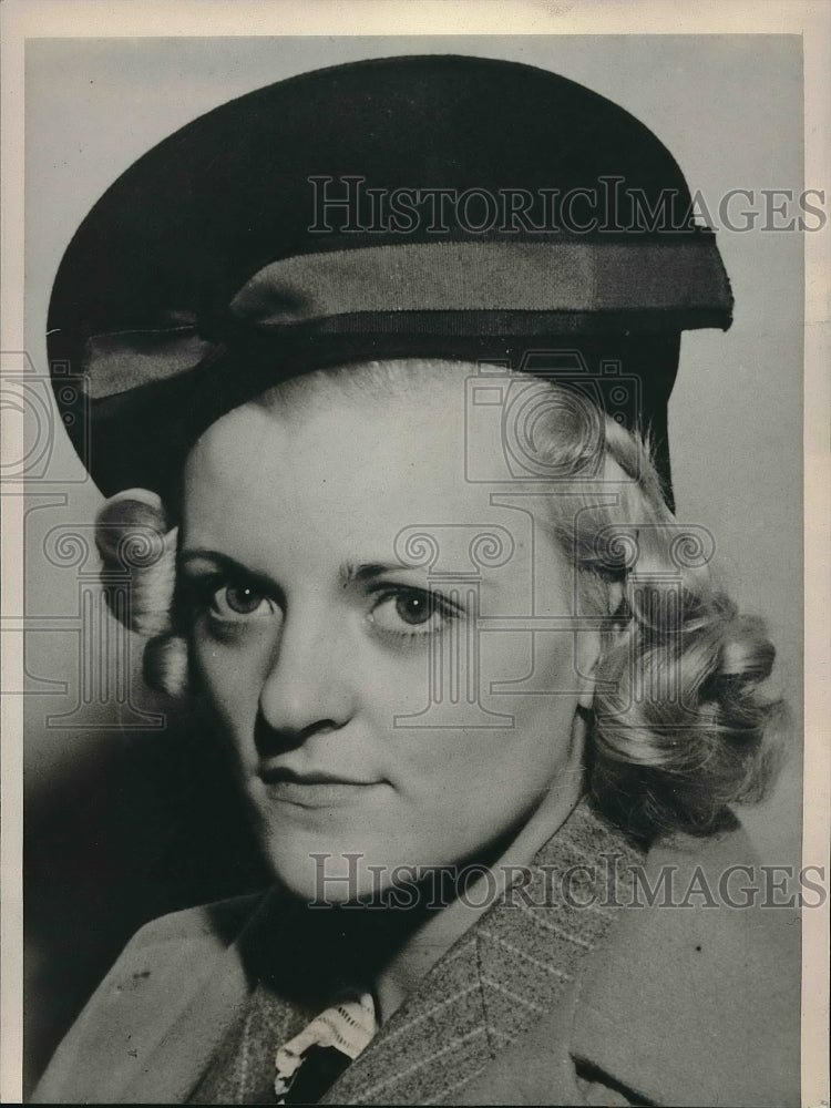 1939 Press Photo Hazel Londe Divorcing Isadore Londe, St. Louis - nea99370-Historic Images