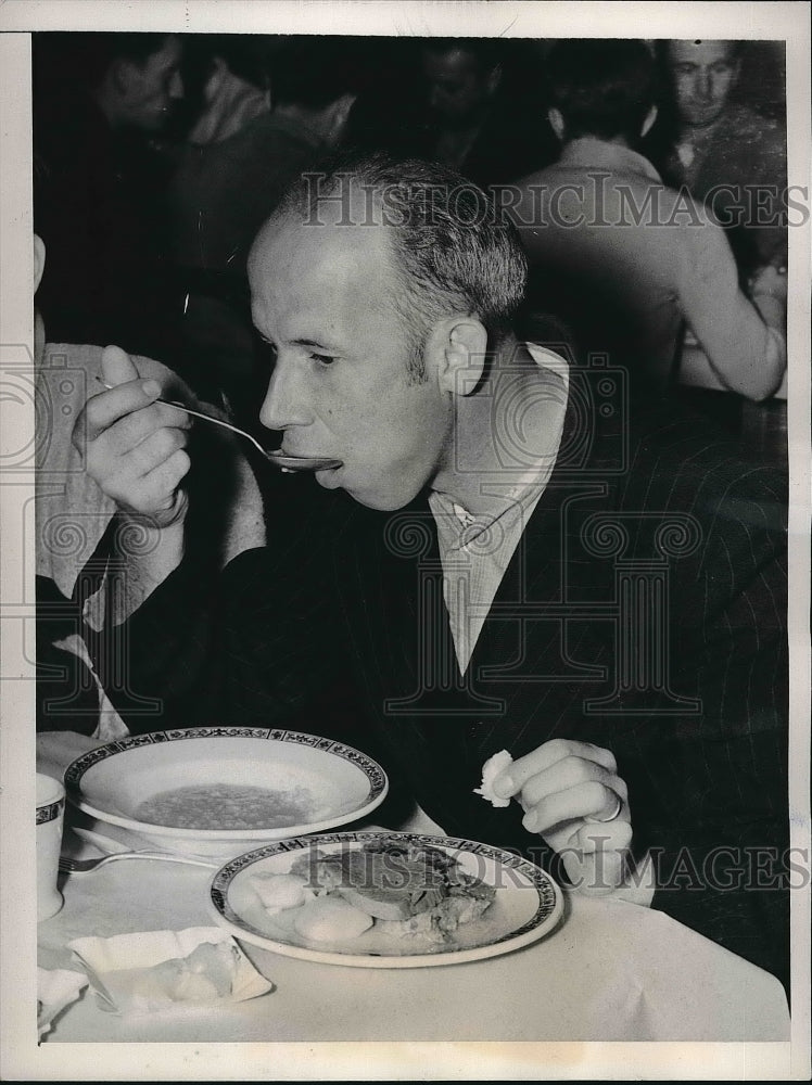 1939 Raul Lousch, Immigrant Aboard German Liner Columbus  - Historic Images