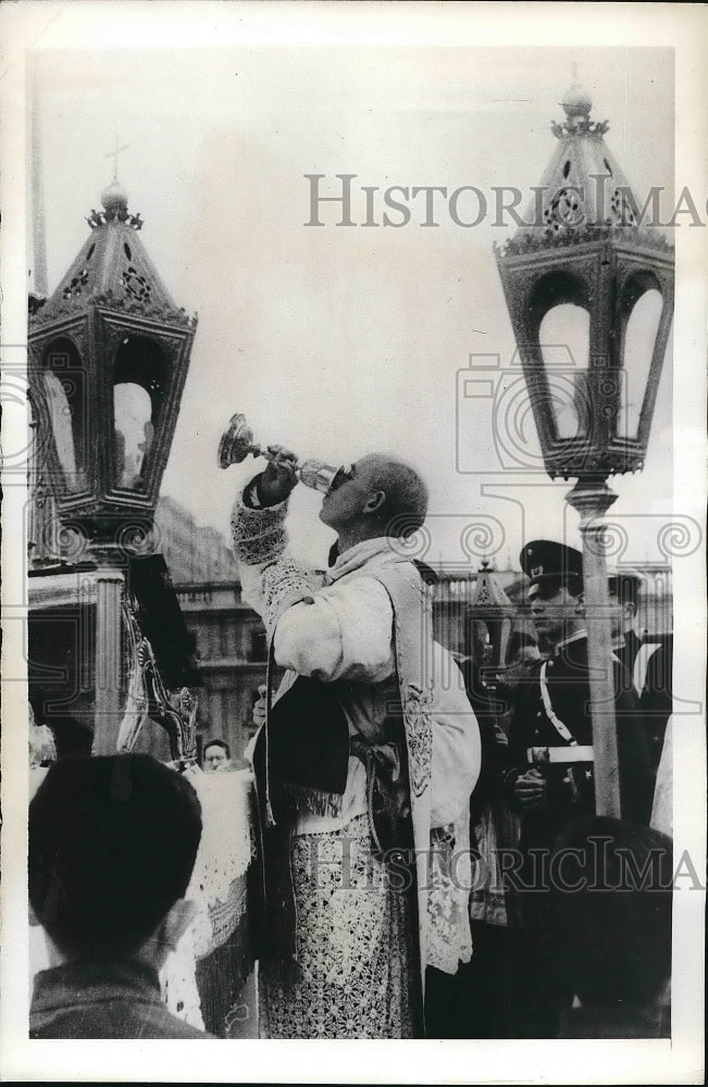 1941 Chilean Eucharistic Congress Bishop John O&#39;Hara  - Historic Images