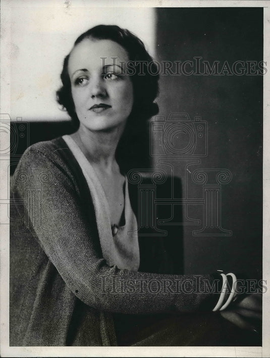 1933 Murilla Oldham as Queen of the 1933 National Cherry Festival - Historic Images