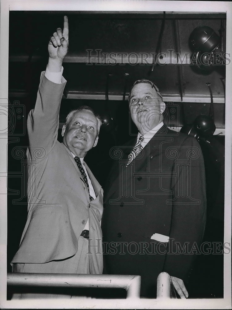 1944 Ambrose O&#39;Connell Democratic National Committee Gov Robert Kerr - Historic Images