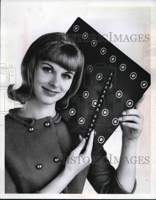1956 Decorative metal trim from Angell Manf. Company  - Historic Images