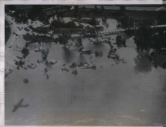 1935 Press Photo Kansas City Area Suffers Flooding - nea99917 - Historic Images