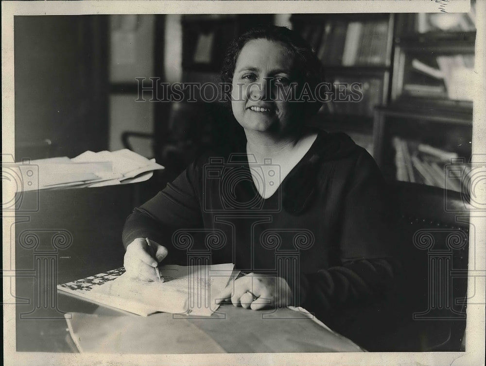 1929 Mrs AE Keyser Named Inspector General Of Maine  - Historic Images