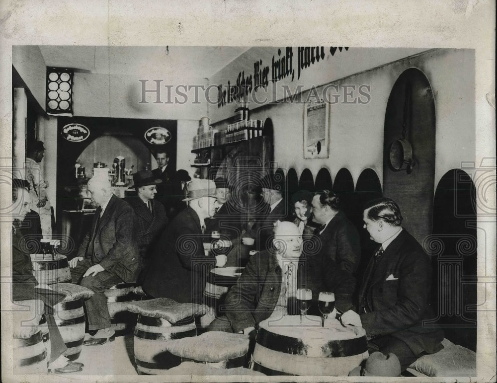 1932 Press Photo 10th German Hotel Owners Fair in Berlin - Historic Images