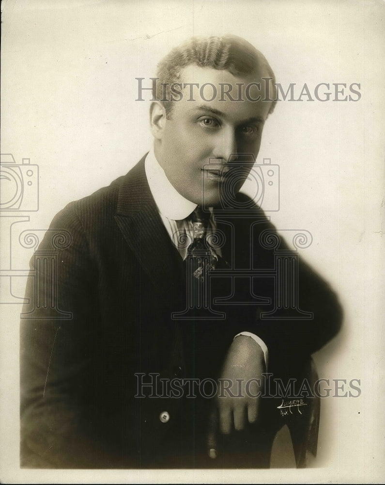1918 Press Photo Evart Overton Vitagraph - Historic Images
