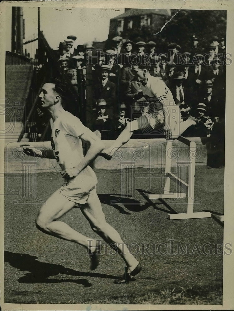 1925 Press Photo EH Riley American Wins British Amateur Race - Historic Images
