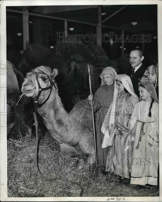 1941 Press Photo NYC, passion play Rabbi Hirsh, Steiner,Manderaum,Schmertzler - Historic Images