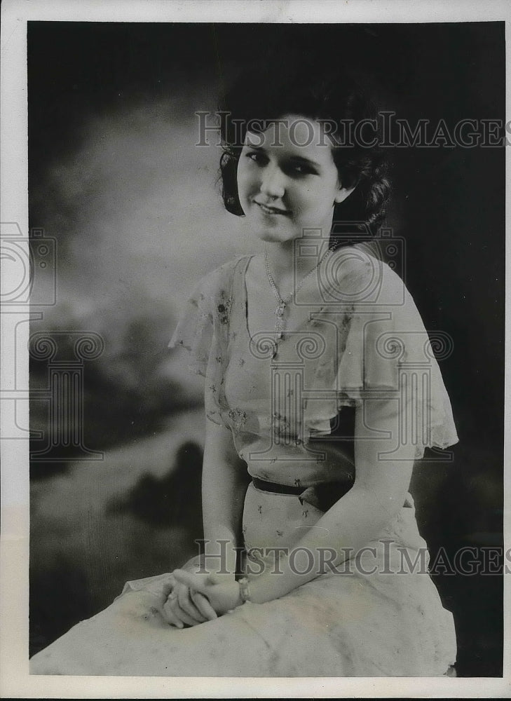 1933 Press Photo Marie Schwaner Winner Of &quot;Queen Of The Ozarks&quot; At World Fair - Historic Images