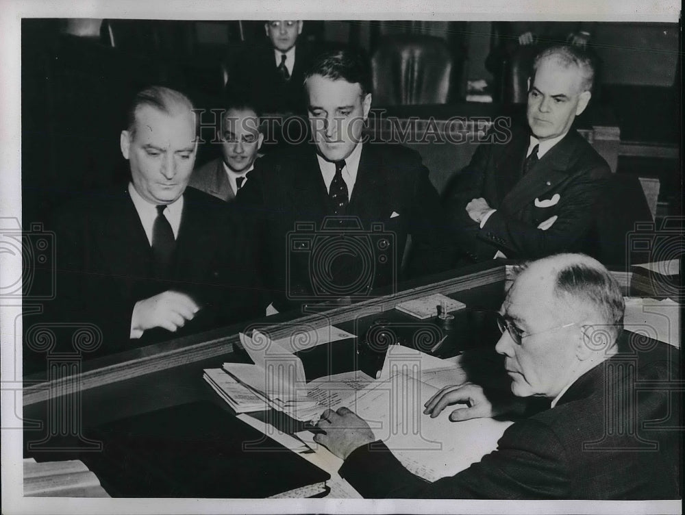 1939 Press Photo W.W Graves, Allen C.J Southern - Historic Images