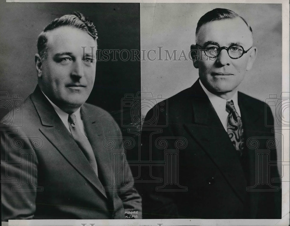 1938 Press Photo W.W Graves and Roy Kittreds-Historic Images