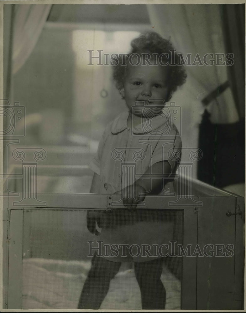 1932 Press Photo John Suttle Son Of Frank Suttle - Historic Images