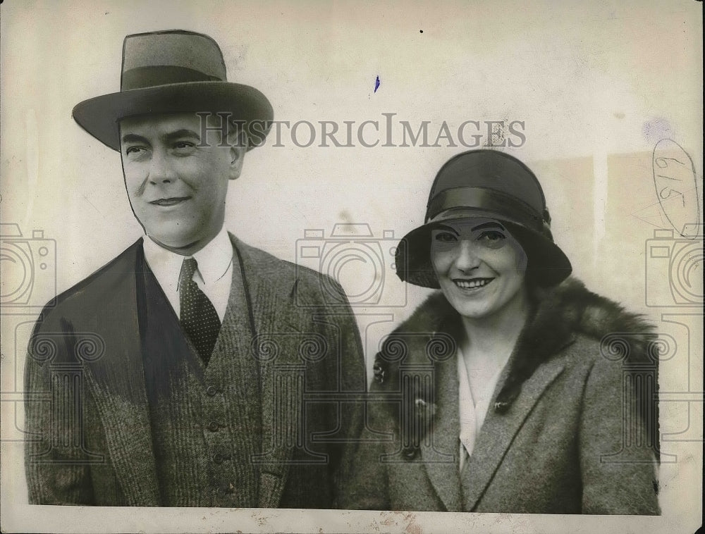 1929 Press Photo Mr. and Mrs. Richard Washburn Child - Historic Images