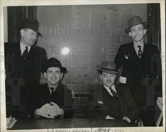 1939 Press Photo Detectives OF Osborne & Jack Bryant - Historic Images