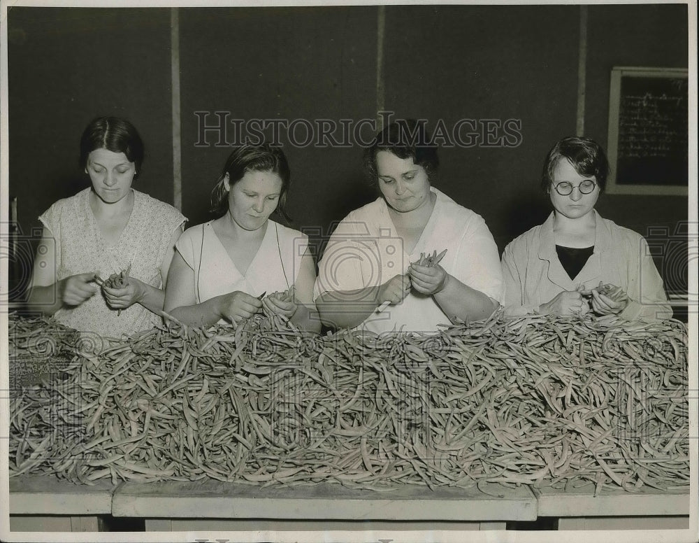 1932 Press Photo Paul Raders Pantry in Chicago - Historic Images