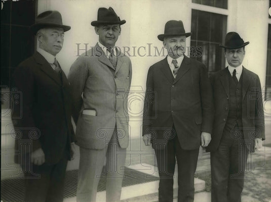 1922 S. Wallace Dempsey, Senators Wadsworth, Calder, Luther W. Mott - Historic Images