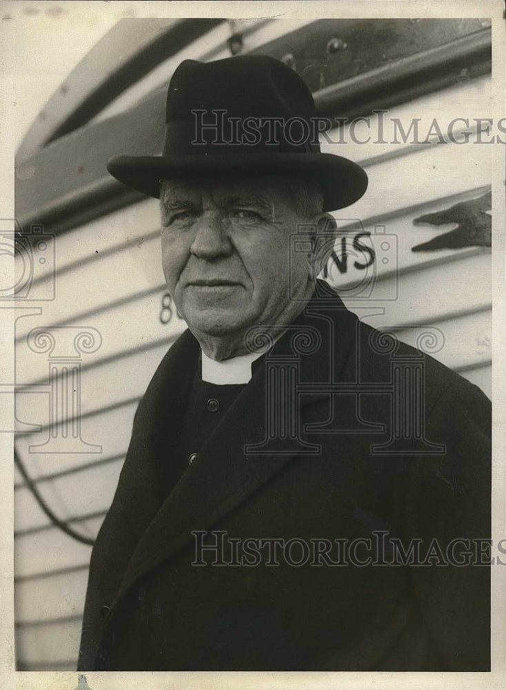 1930 Press Photo Rev. s. Parkes Cadman Pastor First Congregational Church - Historic Images