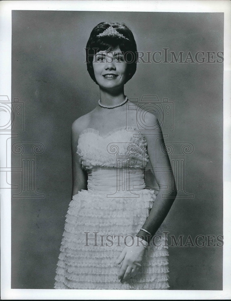 1964 Press Photo Jeanine Zavrel current Miss America will crown her next-Historic Images