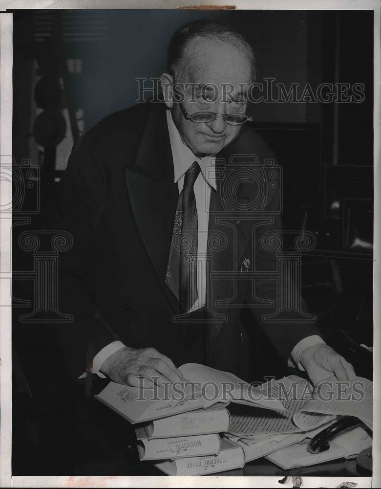 1942 David Rathbone, Printer Convicted, Libel of President Roosevelt ...