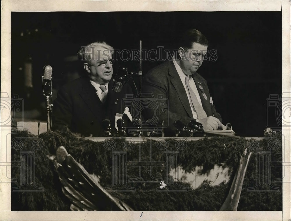 1940 Sen. James Davis names Gov. Arthur James for GOP nominee - Historic Images