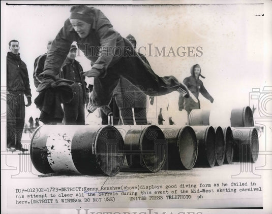 1955 Kenny Renshaw at the Mid - Historic Images