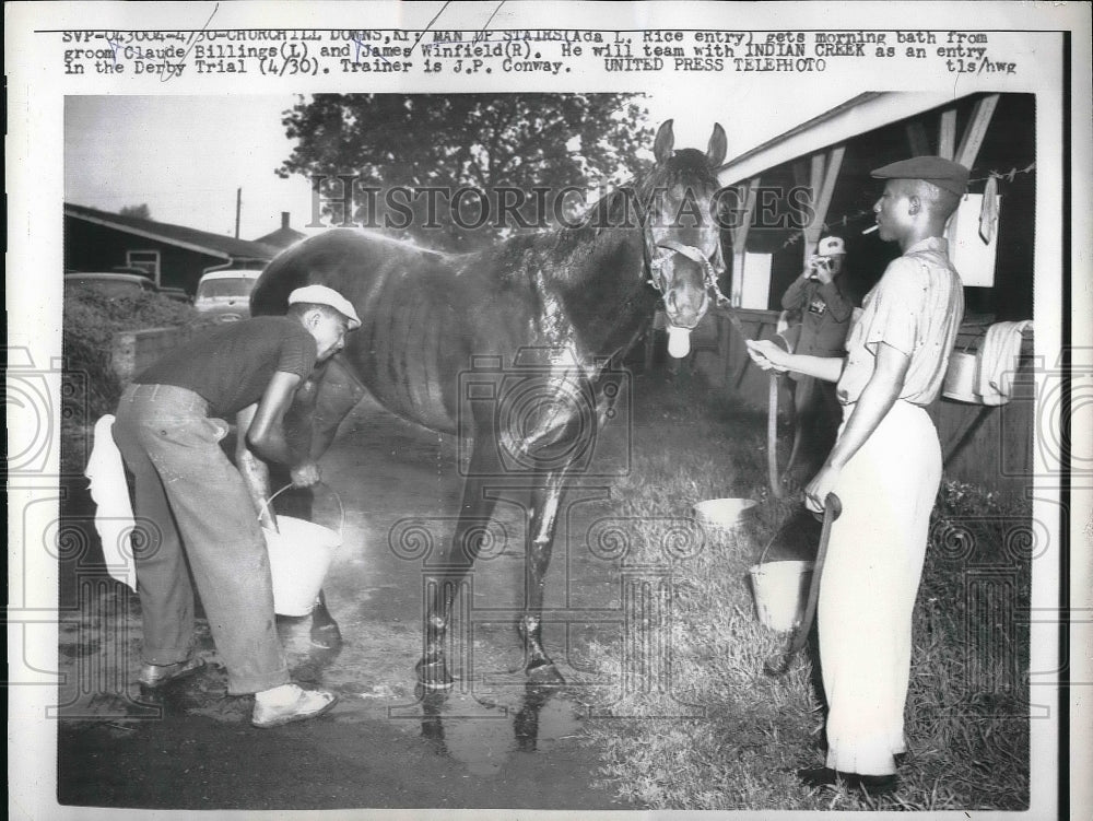 1957 Race Horse Indian King - Historic Images