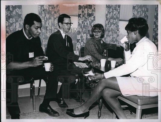 1968 Press Photo Jerry Lindsey, Al Sumner, Pay Boylan, Lovenia Rippy - Historic Images
