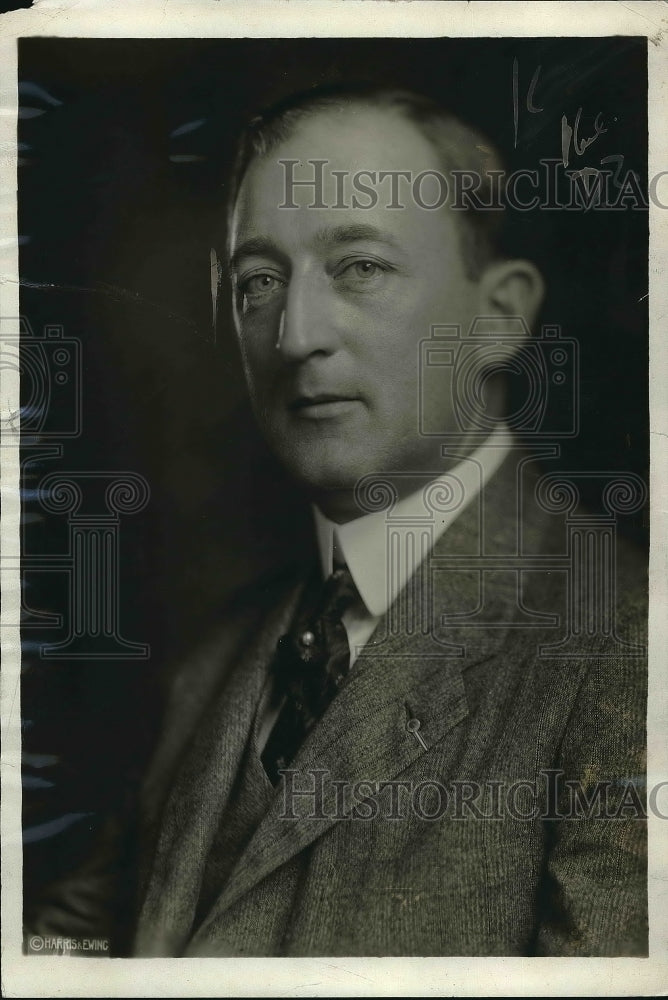 1921 Press Photo Col. E.H. Shaughnea of Chicago-Historic Images