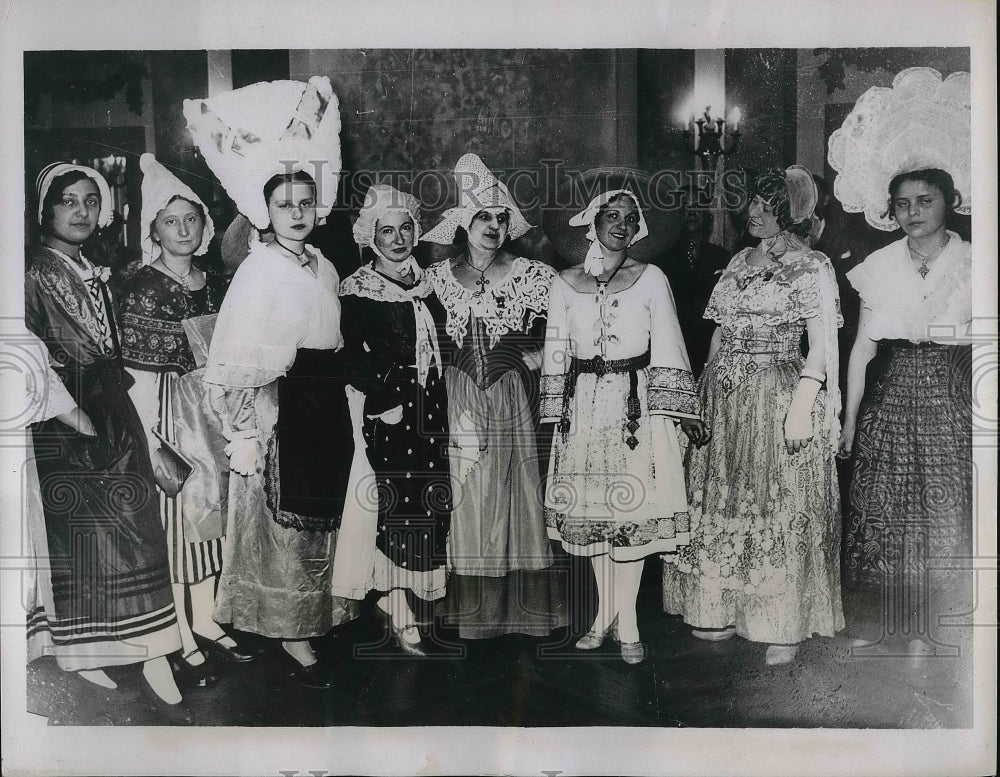 1934 Press Photo Queen of France Beauty Contest-Historic Images